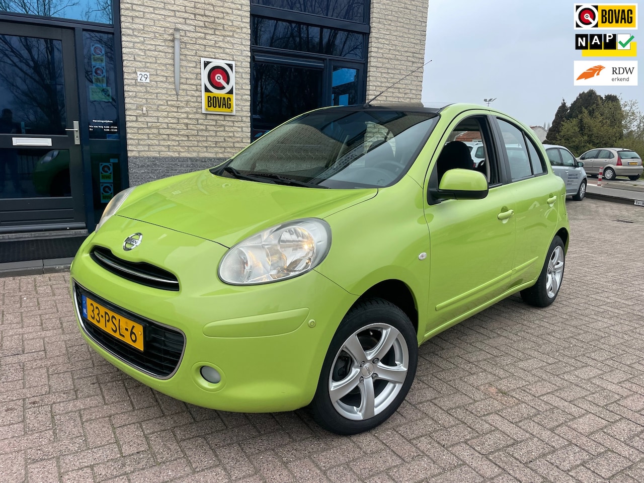 Nissan Micra - 1.2 Tekna- panodak-clima-nav- nl auto - AutoWereld.nl