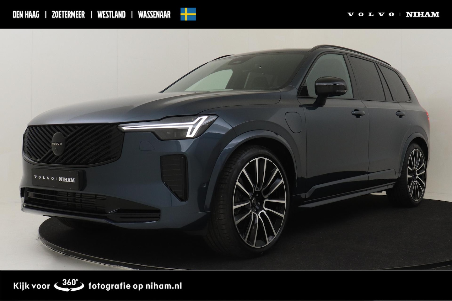 Volvo XC90 - II T8 PLUG-IN HYBRID AWD ULTRA BLACK ED. EXEC. -PANO.DAK|BOWERS&WILKINS|GEVENT.LEDER+MASSA - AutoWereld.nl
