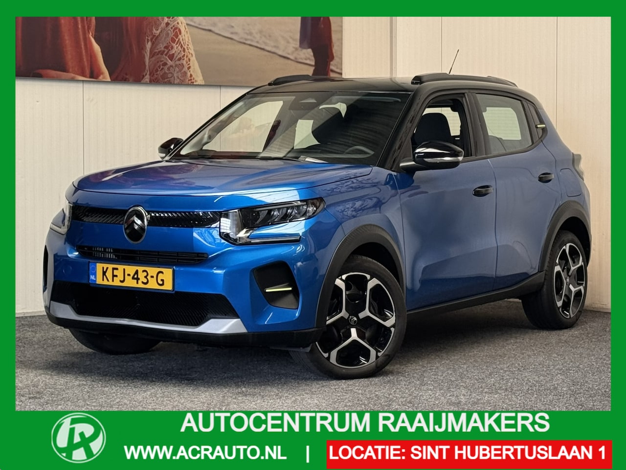 Citroën C3 - 1.2 TURBO PLUS 100PK NIEUW MODEL 2025 50 STUKS OP VOORRAAD !!! NAVIGATIE VIA APPLE CARPLAY - AutoWereld.nl