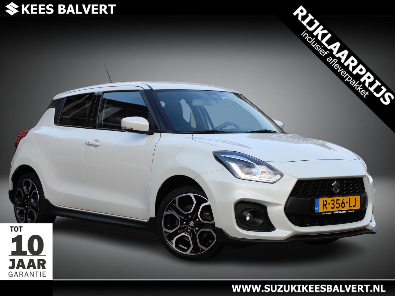Suzuki Swift - 1.4 Sport Hybrid | 10 jaar Garantie | Carplay | Adapt. cruise | Clima | Keyless | - AutoWereld.nl
