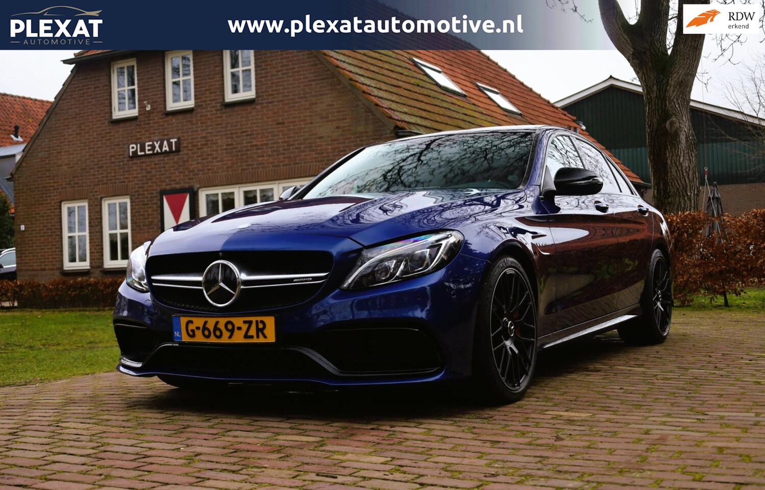 Mercedes-Benz C-klasse - AMG 63 S Aut. | Keramische Remmerij | Panorama | Dealeronderhouden | Carbon-Pakket | Brill - AutoWereld.nl