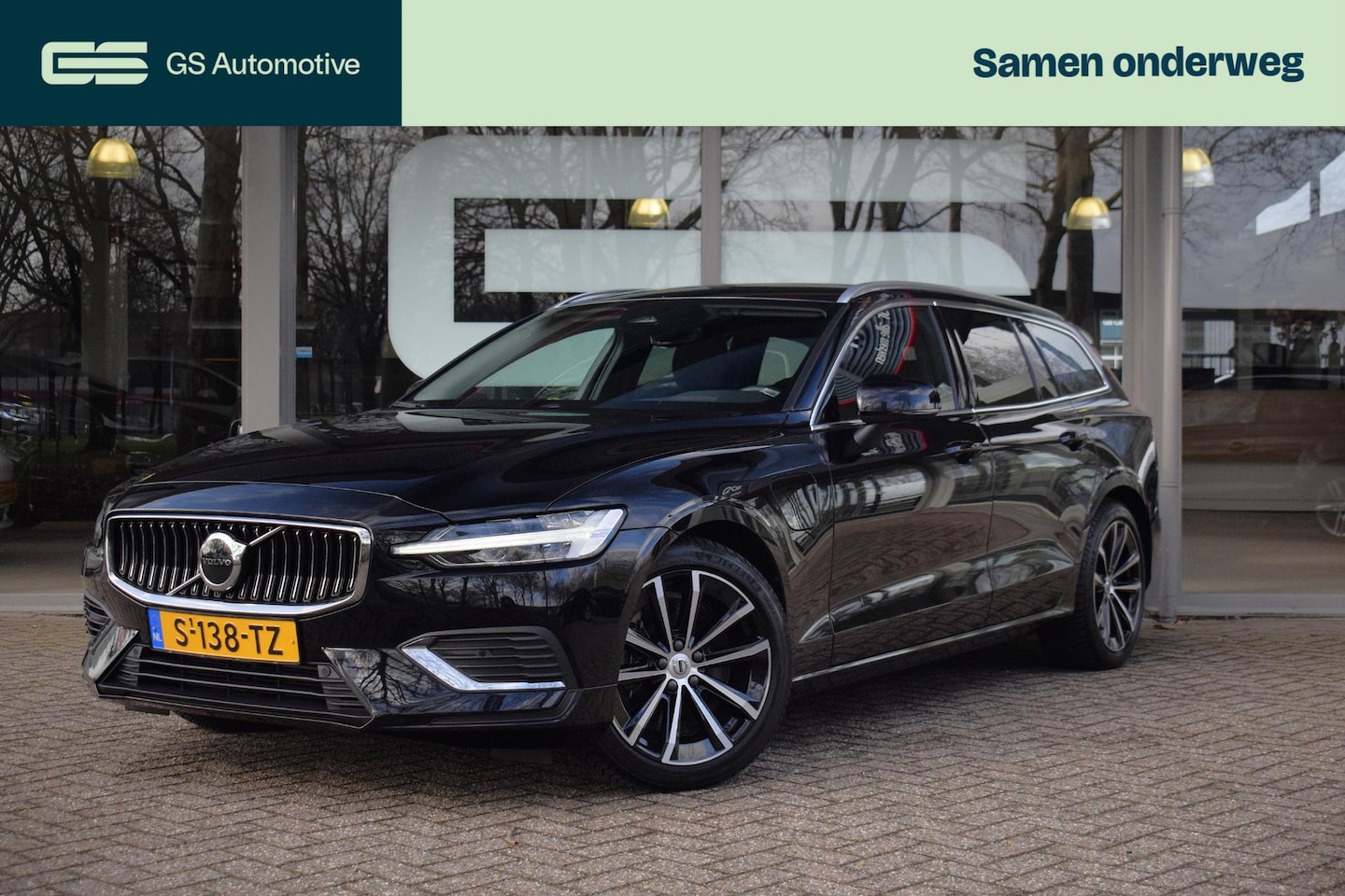 Volvo V60 - T6 PHEV Core Bright LONG RANGE AWD|ACC|CAM|CARPLAY - AutoWereld.nl