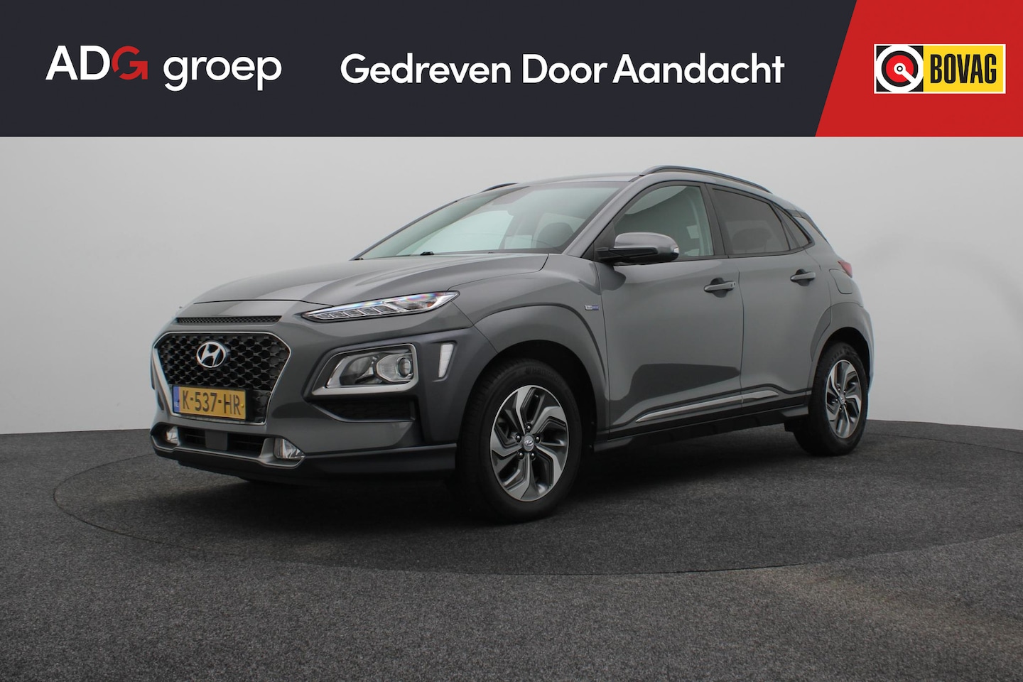Hyundai Kona - 1.6 GDI HEV Fashion | HUD | DAB+ | Aut. | Lane assist - AutoWereld.nl