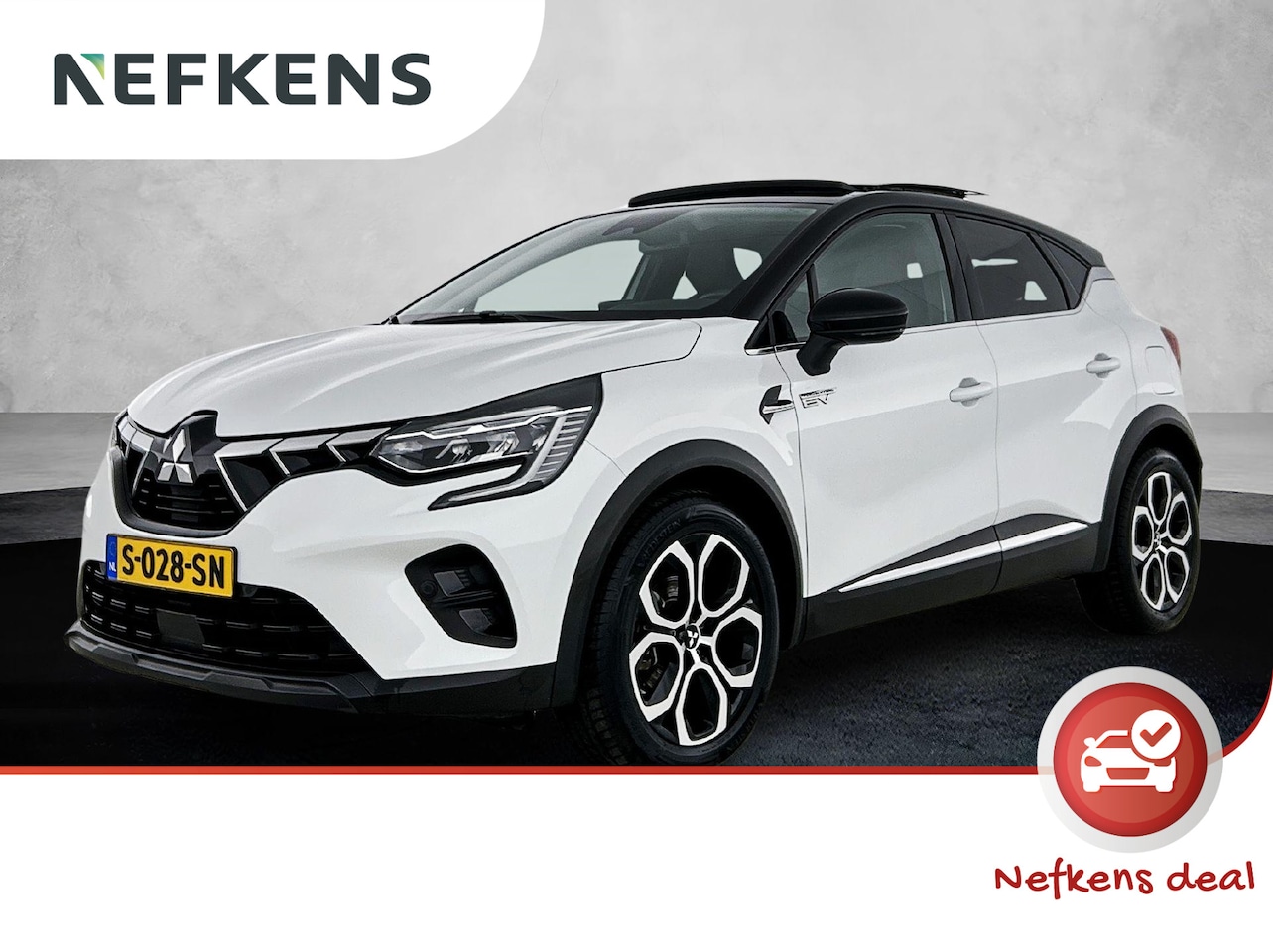 Mitsubishi ASX - 1.6 PHEV Instyle 160pk Automaat | Schuif-/Kanteldak | Leder | Cruise Control | Navigatie | - AutoWereld.nl