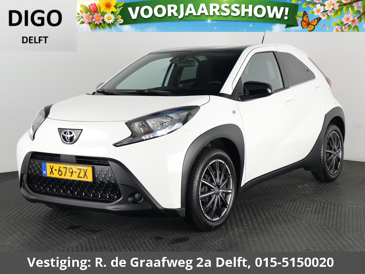 Toyota Aygo X - 1.0 VVT-i MT Play Sport | 1e eigenaar | Apple Carplay & AndroidAUTO | Privacy Glass | Came - AutoWereld.nl
