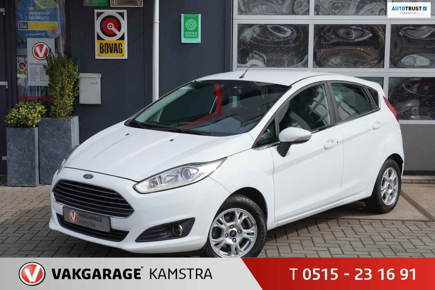 Ford Fiesta - 1.0 EcoBoost Titanium 5-deurs Clima/Bluetooth - AutoWereld.nl
