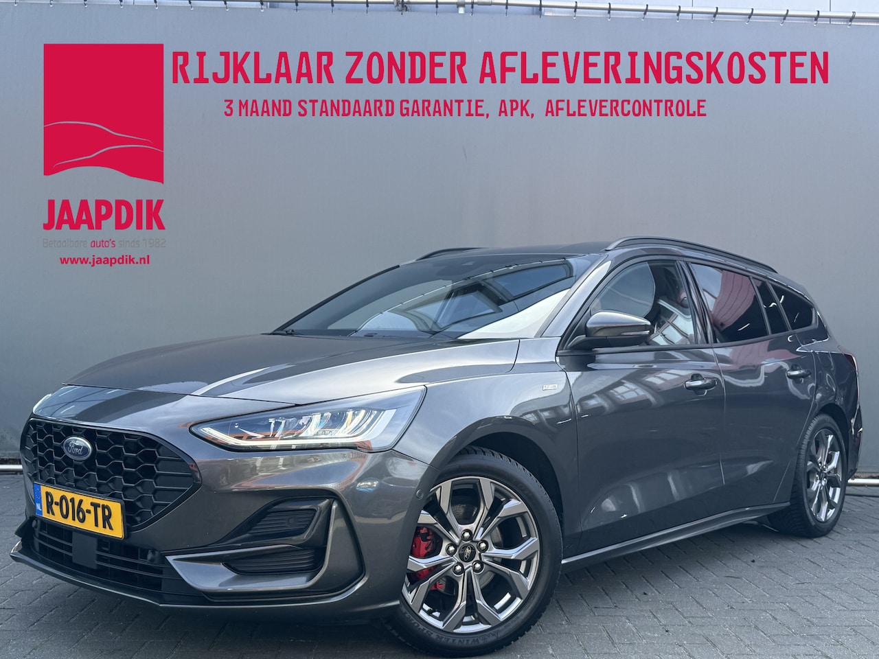 Ford Focus Wagon - BWJ 2022 1.0 EcoBoost 124 PK Hybrid ST Line TREKHAAK | FULL LED | STOEL + STUURVERW. | CAM - AutoWereld.nl