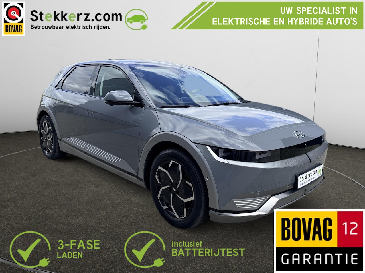 Hyundai IONIQ 5 - Lounge 77.4 kWh | All-in prijs incl. 12 mnd BOVAG garantie | Panoramadak | Leer | Vol opti - AutoWereld.nl