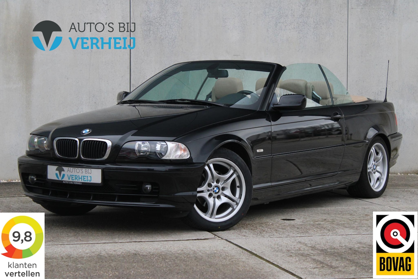 BMW 3-serie Cabrio - 318Ci Executive / ELEKTR. CABRIO DAK / HARDTOP / STOELVERWARMING / YOUNGTIMER - AutoWereld.nl