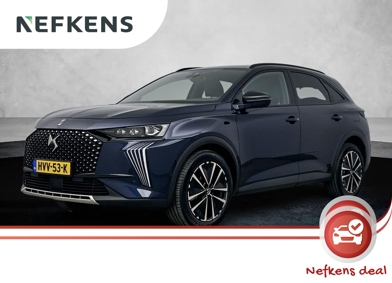 DS 7 - E-Tense 225 Ligne Business | 7,4 kW onboard charger | 360° parkeercamera | Navigatie | App - AutoWereld.nl
