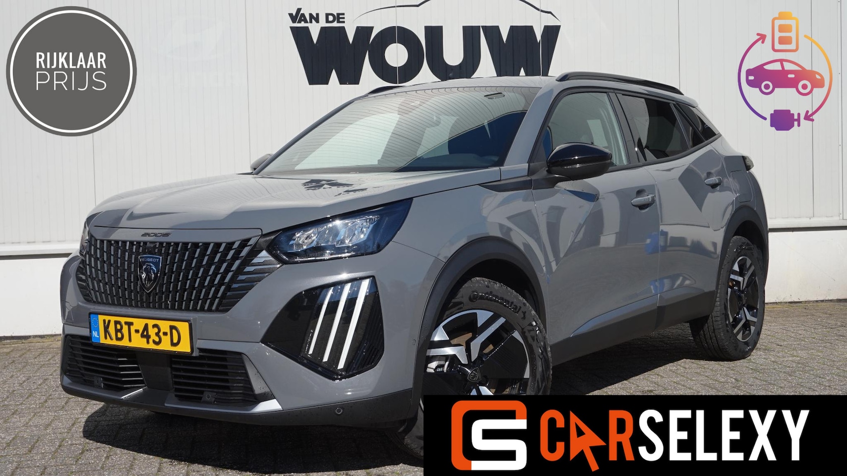 Peugeot 2008 - 1.2 Hybrid 145pk Allure Automaat | Afn Trekhaak - AutoWereld.nl