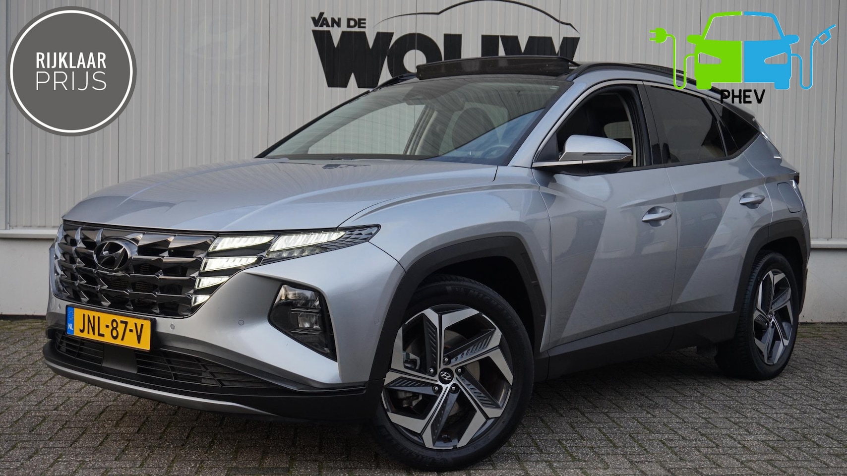 Hyundai Tucson - 1.6 T-GDI PHEV Premium Sky 4WD 1.6 T-GDI PHEV Premium Sky 4WD Automaat - AutoWereld.nl