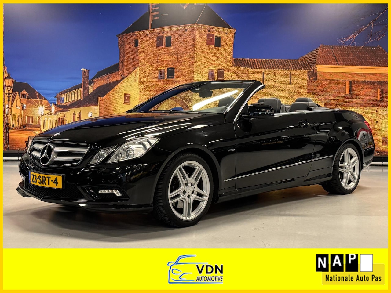 Mercedes-Benz E-klasse Cabrio - 200 CGI Avantgarde AMG Leer Navi Xenon - AutoWereld.nl