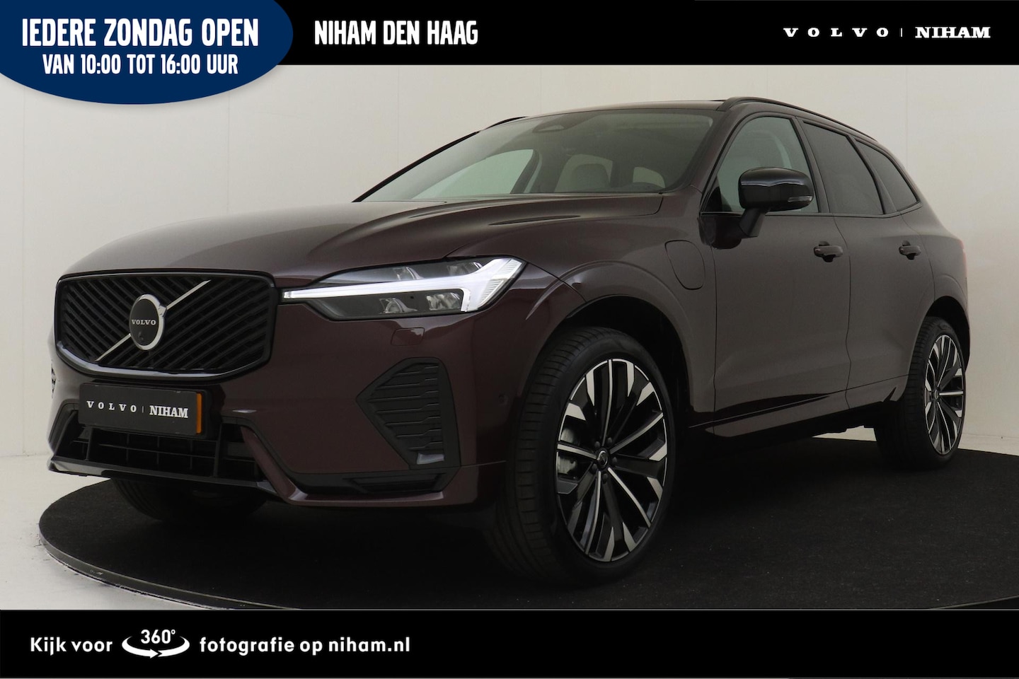Volvo XC60 - II T8 PLUG-IN HYBRID AWD ULTRA DARK -PANO.DAK|HARMAN/KARDON|360°CAM|GEVENT.LEDER+MASSAGE|H - AutoWereld.nl