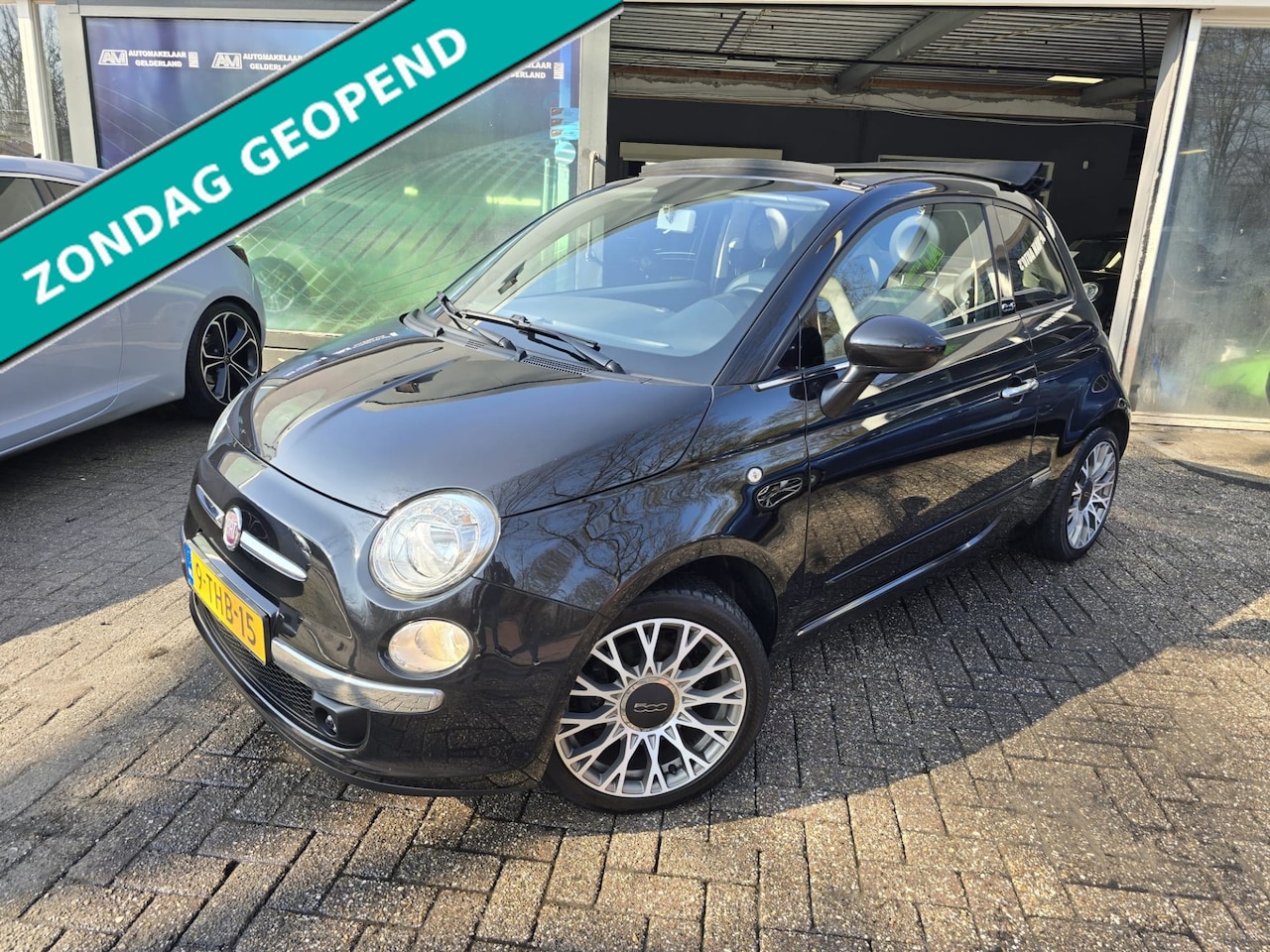 Fiat 500 C - 0.9 TwinAir Lounge | 12MND GARANTIE | AIRCO | ELEC RAMEN | LMV | LEER | - AutoWereld.nl