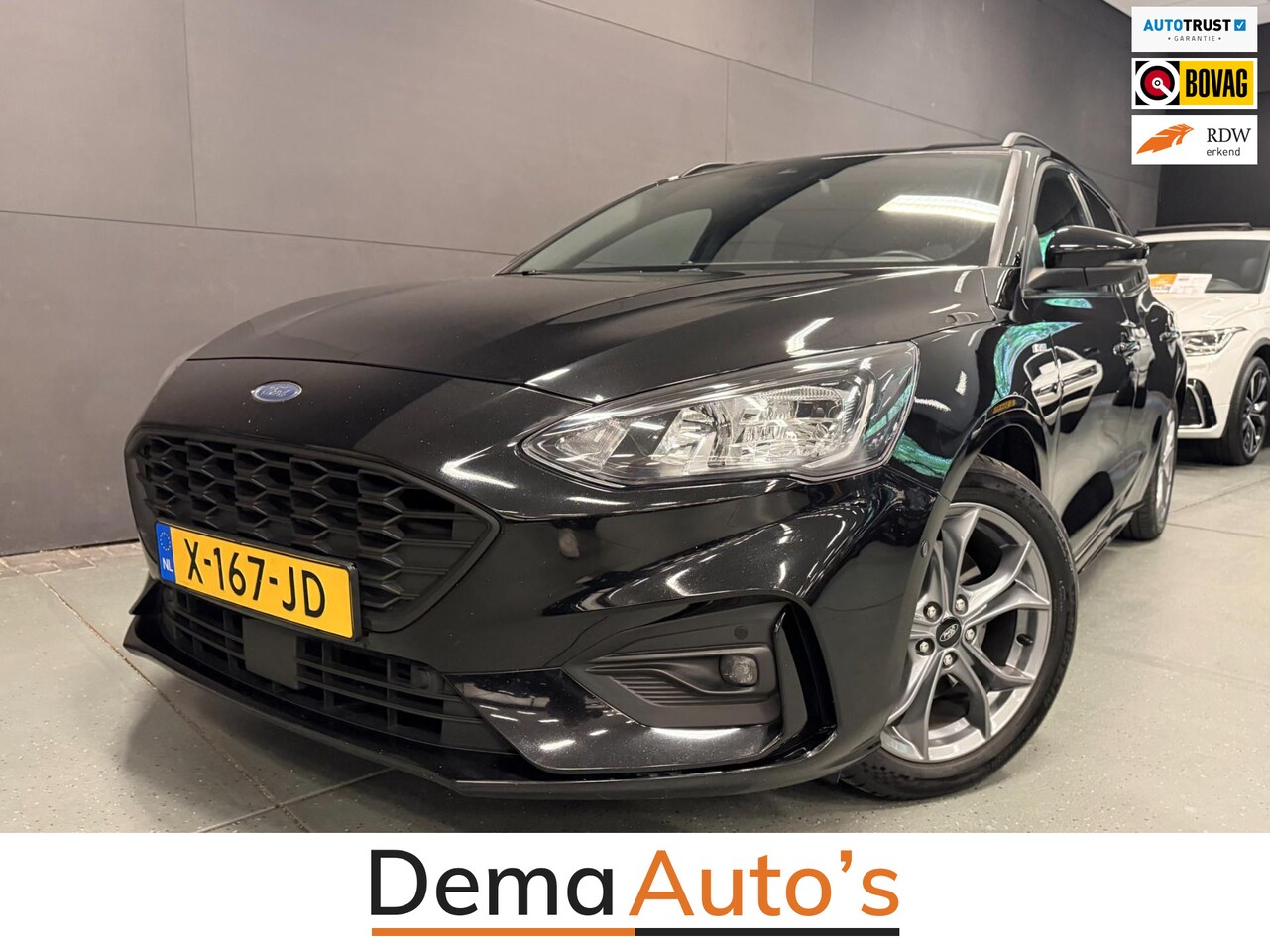 Ford Focus Wagon - 1.0 EcoBoost Hybrid ST Line X Business NAVI/CAM/DAB/CARPLAY/ECC/PDC/CRUISE/// - AutoWereld.nl