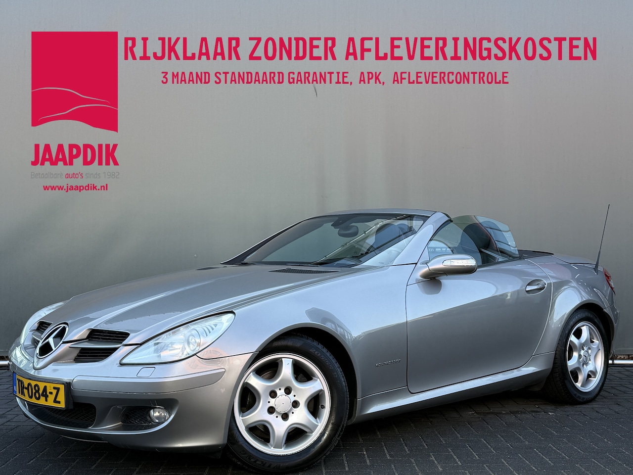 Mercedes-Benz SLK-klasse - BWJ 2004 200 K. 164 PK AUTOMAAT | LEDER | XENON + REINIGING | CRUISE | CLIMA | ELEKTRISCH - AutoWereld.nl