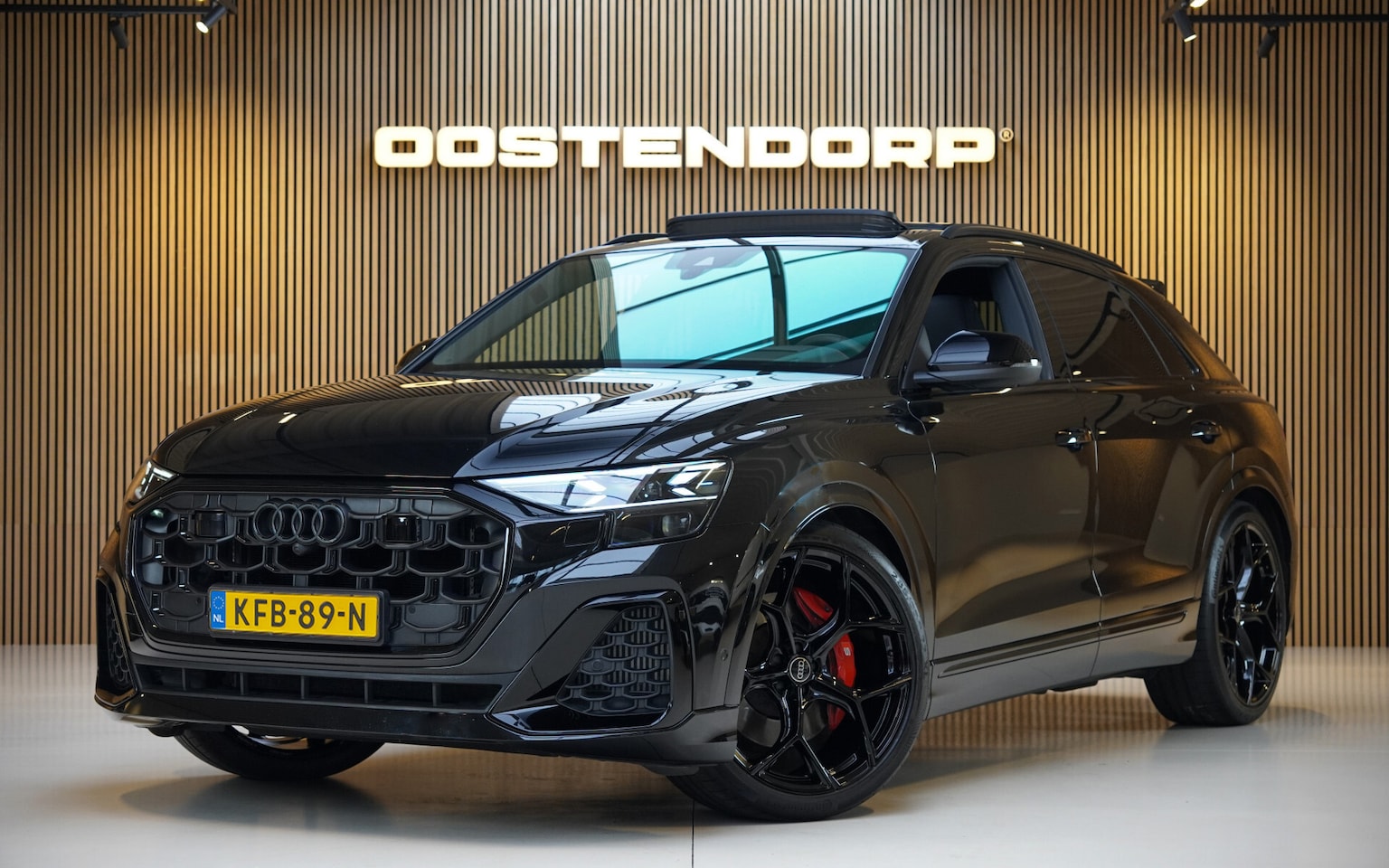 Audi SQ8 - 4.0TFSI/507pk SQ8 Quattro Blackstyle|2024|Pano|Luchtvering|Matrix-Laser|Trekhaak|23"Blacks - AutoWereld.nl