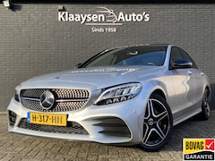 Mercedes-Benz C-klasse - 180 Business Solution AMG AUT. | dealer onderhouden | panoramadak | night pakket | navigat