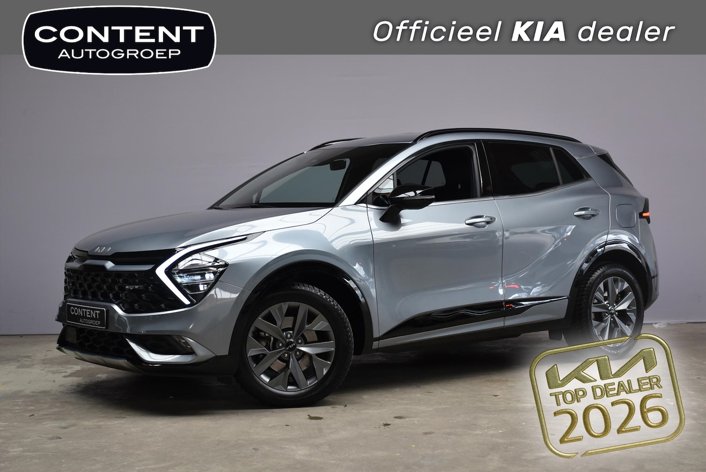 Kia Sportage - 1.6T Hybrid AT6 GT-Line Stoel/Stuurverwarming - AutoWereld.nl