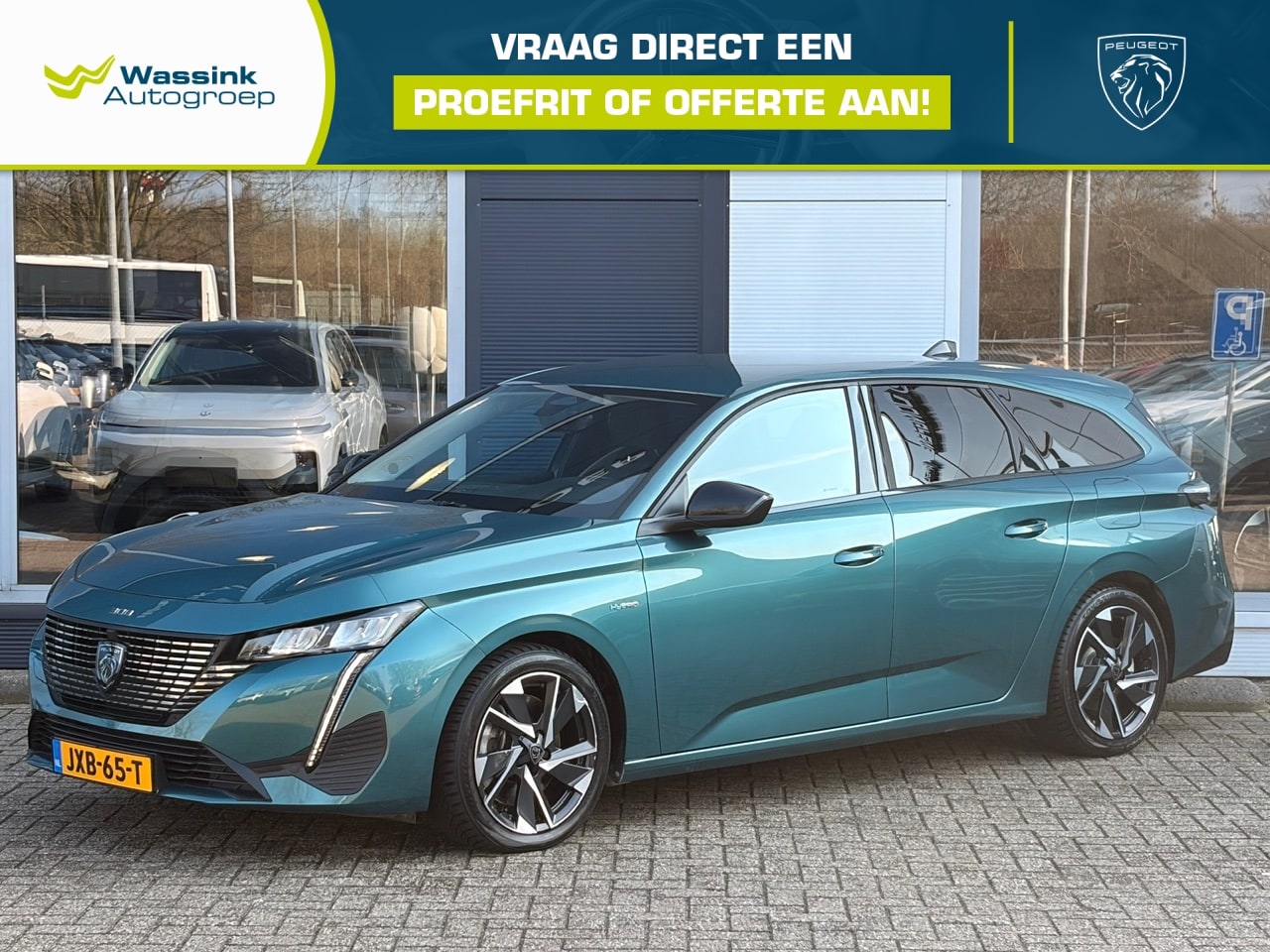 Peugeot 308 SW - 1.6 HYbrid 180pk e-EAT8 Allure Pack Business | Navigatie | Camera | Parkeersensoren | Appl - AutoWereld.nl