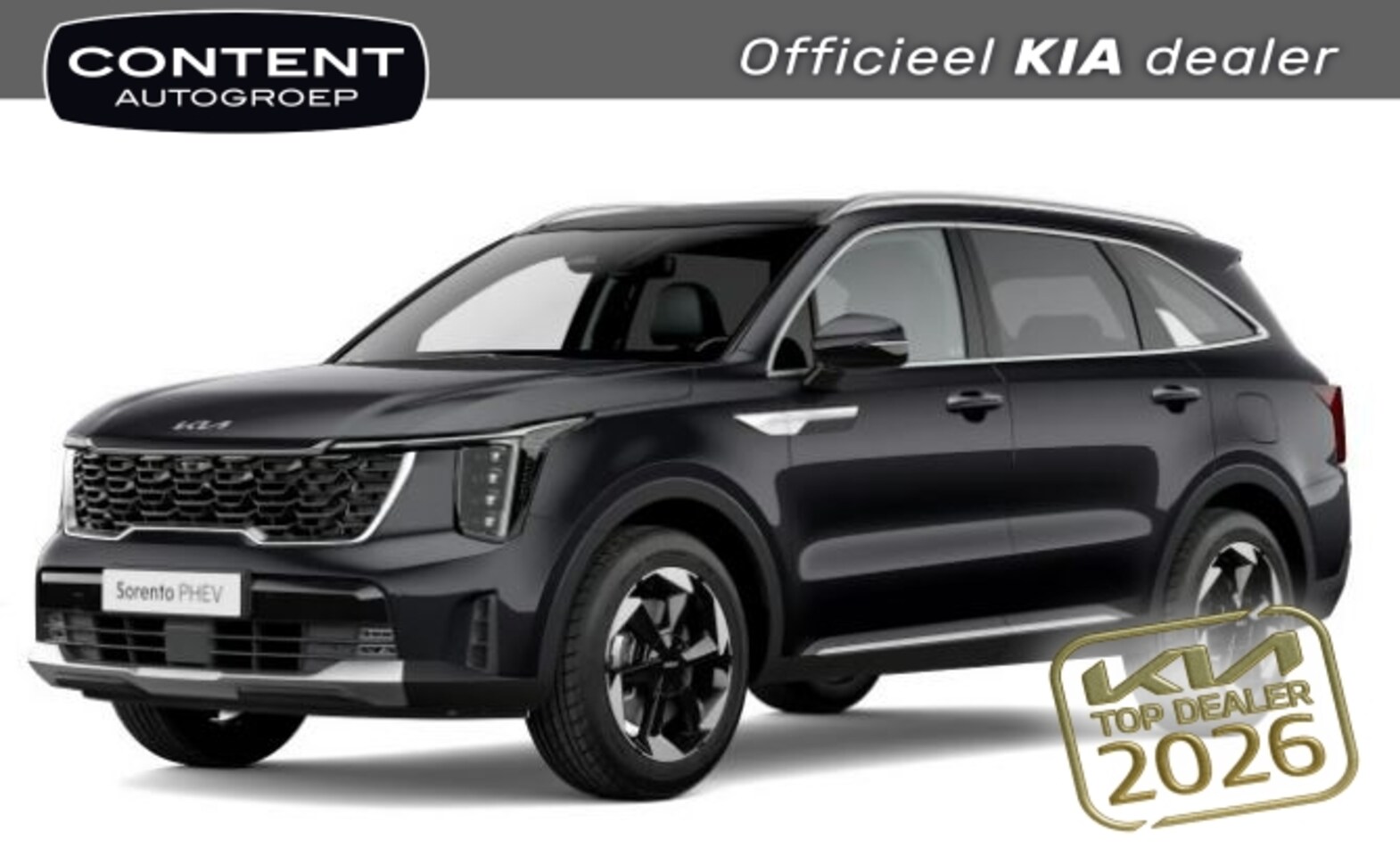 Kia Sorento - 1.6 T-GDi 252pk Plug-in Hybrid Aut AWD ExecutiveLine I Op voorraad I - AutoWereld.nl