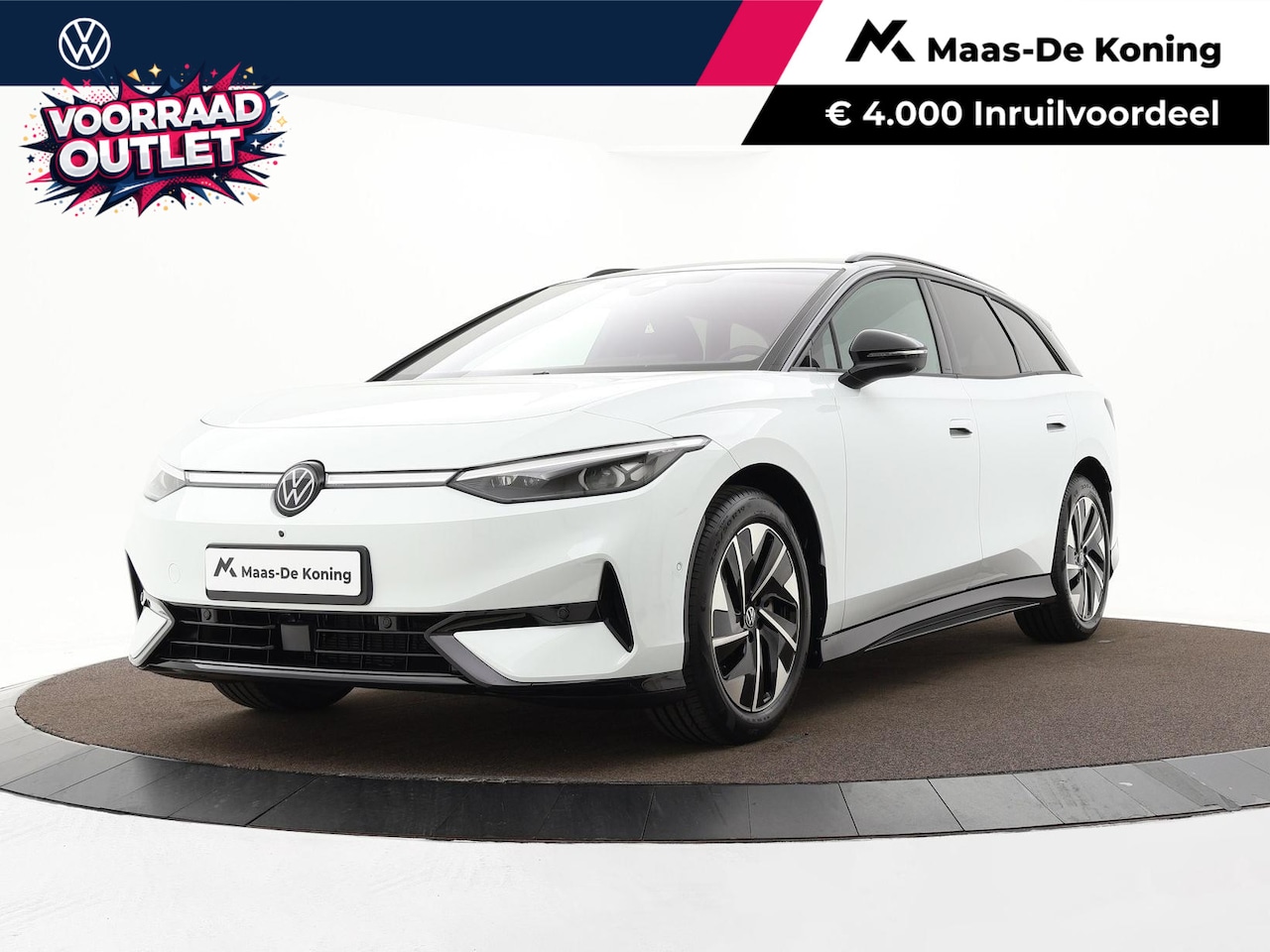 Volkswagen ID.7 - Pro Limited Edition 77 kWh accu 286 PK · Draadloze telefoonlader · 360 camera · verwarmde - AutoWereld.nl