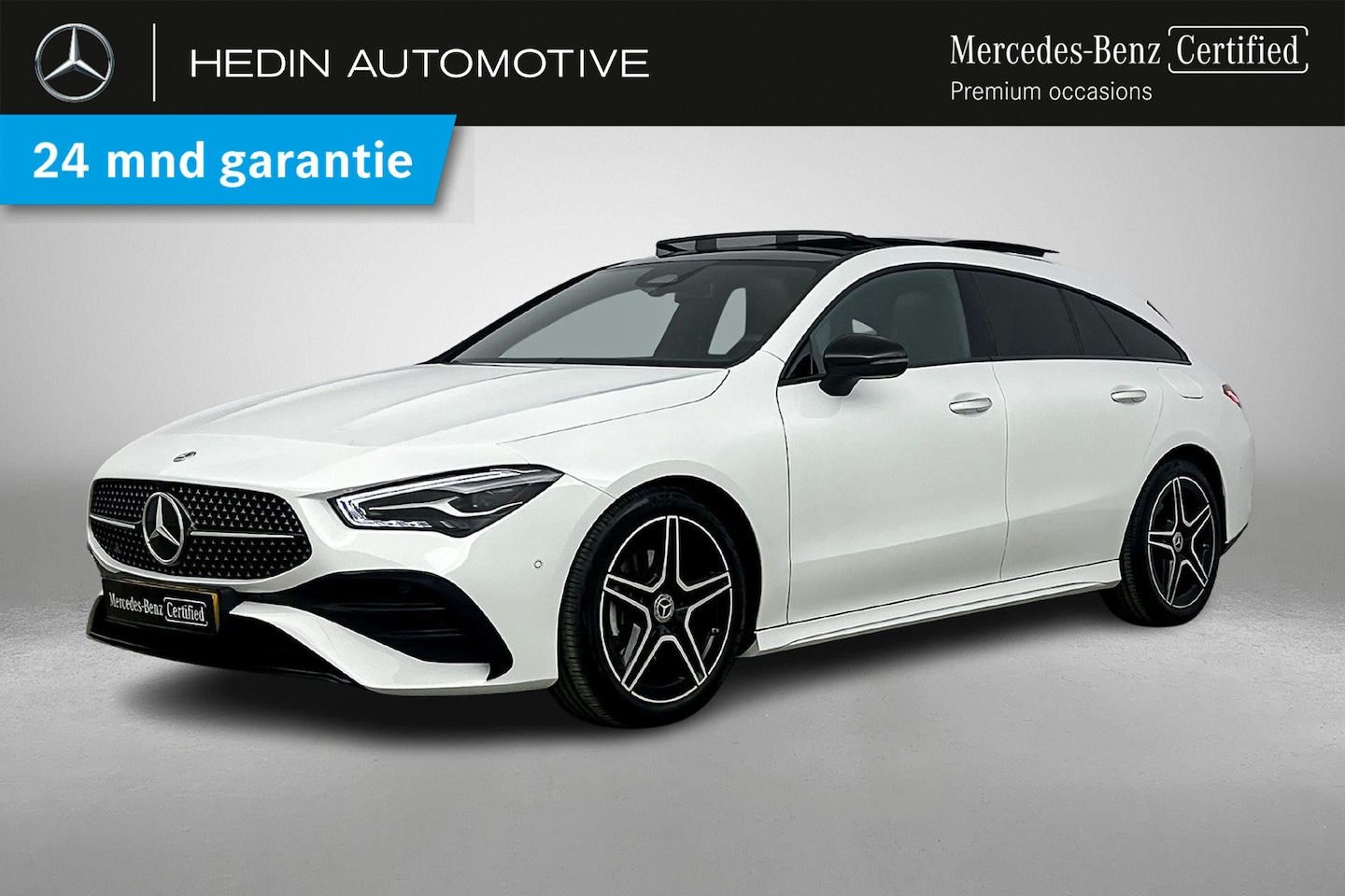 Mercedes-Benz CLA-klasse Shooting Brake - CLA 180 AMG Line | Premium Pakket | Nightpakket | Winter Pakket | Panoramadak | Advanced S - AutoWereld.nl