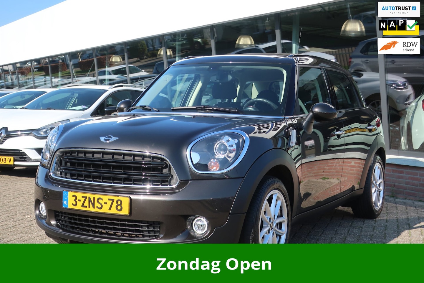 MINI Countryman - Mini 1.6 Cooper Knockout Edition 1e EIG_LED_PANO_NAVI_PDC_LMV - AutoWereld.nl