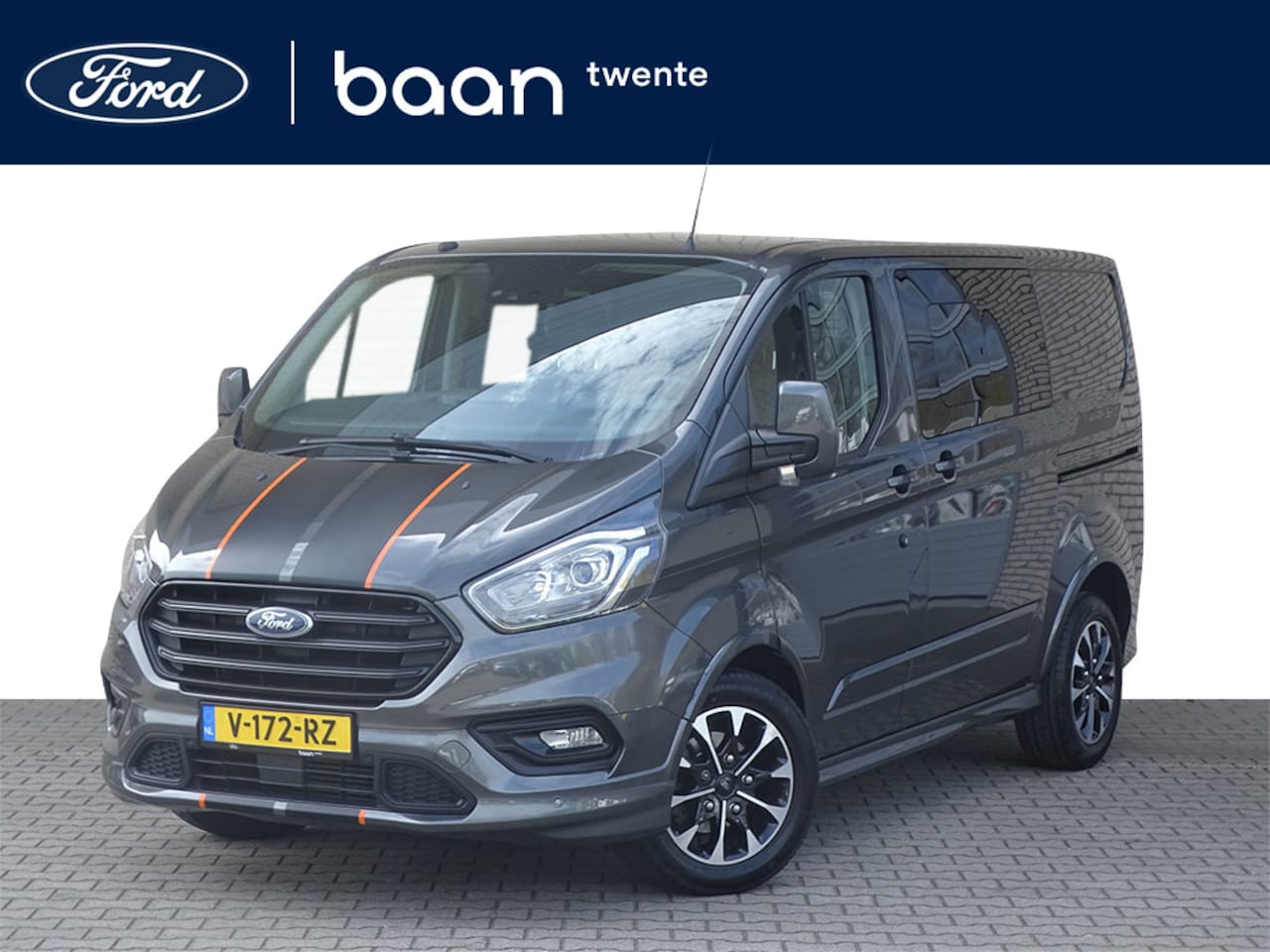 Ford Transit Custom - 310 L1H12.0 TDCI 170pk Sport DC Automaat | Dubbele Schuifdeur | Blis | Camera | Bijrijders - AutoWereld.nl