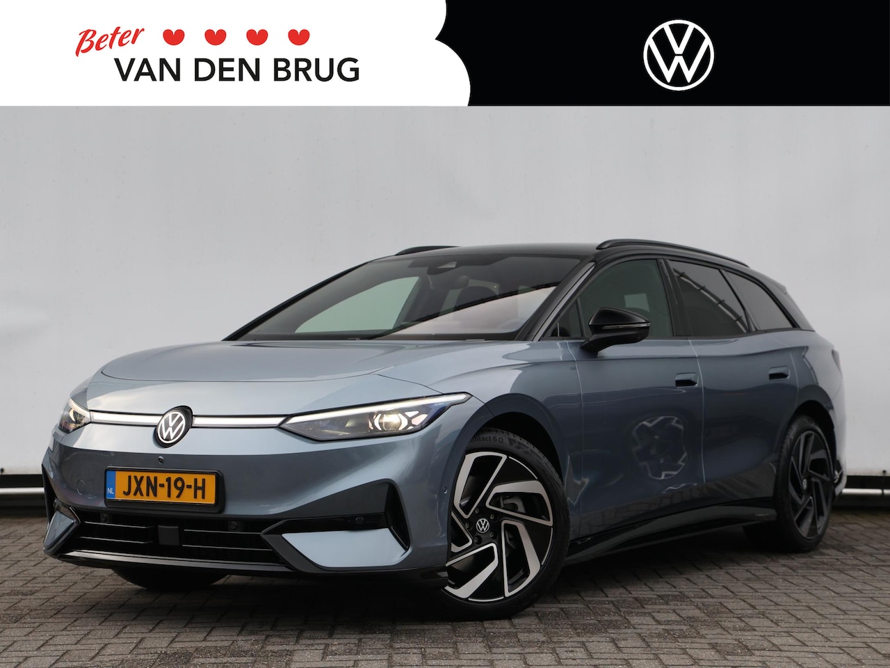 Volkswagen ID.7 - Pro Limited Edition 77 kWh accu 286 PK Trekhaak | Black Style | 360 Camera | 20 Inch | Hea - AutoWereld.nl