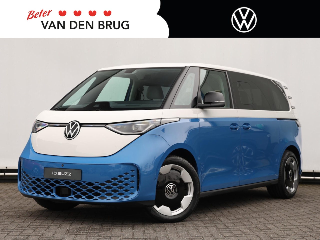 Volkswagen ID. Buzz - Pro Bulli 286pk | 6-persoons | Trekhaak | Elektrische deuren | Harman/Kardon | Head-up | - AutoWereld.nl