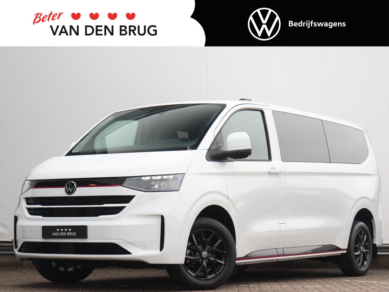 Volkswagen Transporter - 2.0 TDI 150pk L2H1 DSG Dubbele Cabine | Achteruitrijcamera | App Carplay/Android Auto | Vo - AutoWereld.nl