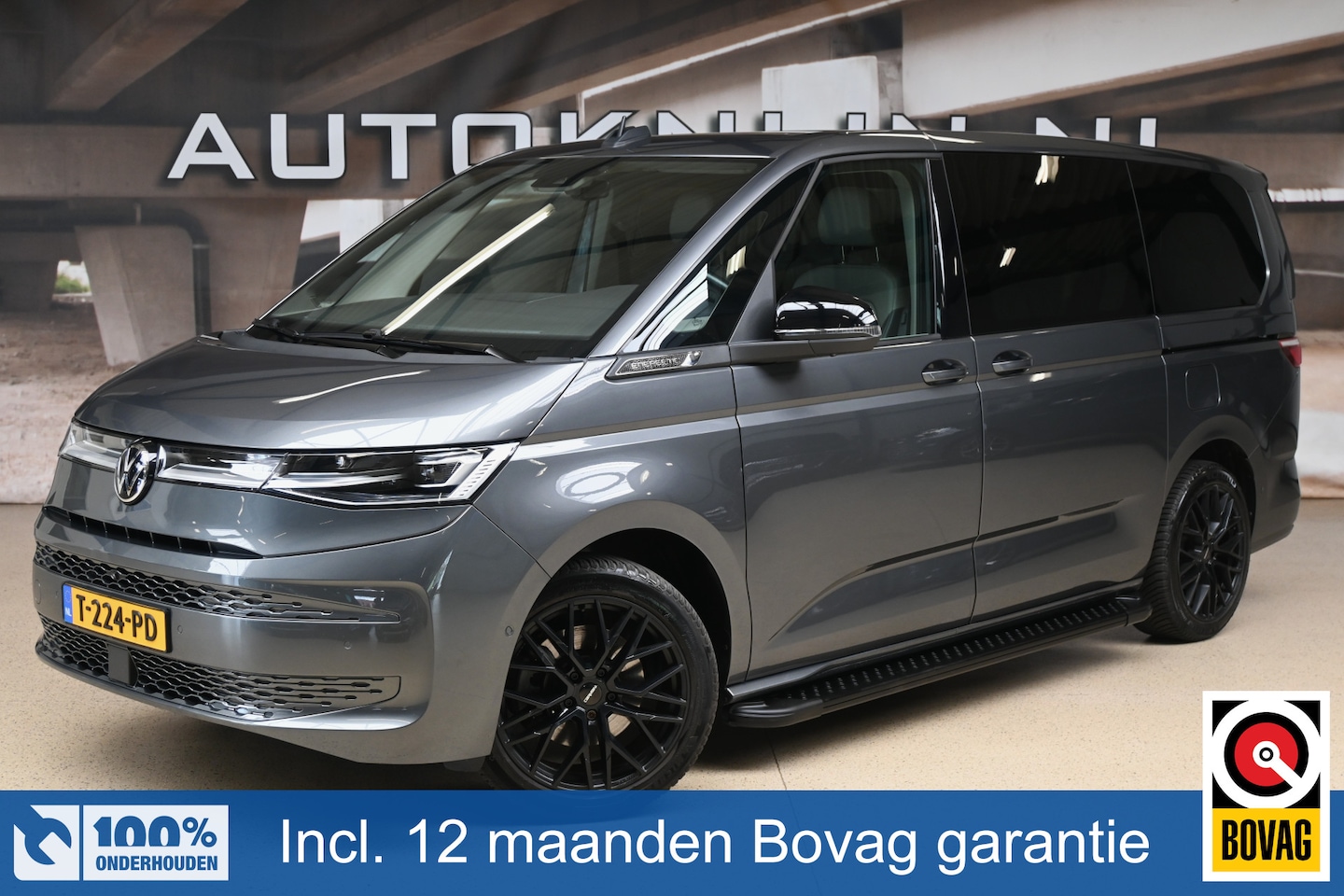 Volkswagen Multivan - 1.4 eHybrid 218pk L2H1 Energetic | Leder | IQ. Light | Trekhaak | Pano | 100% (Dealer) ond - AutoWereld.nl