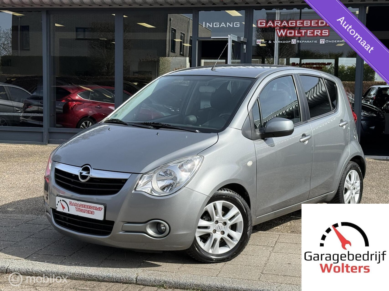 Opel Agila - 1.2 Edition AUTOMAAT AIRCO HOGE INSTAP - AutoWereld.nl