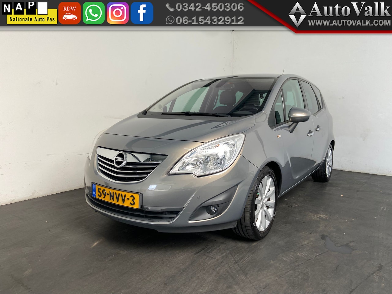 Opel Meriva - 1.4 Turbo Cosmo. Trekhaak! - AutoWereld.nl