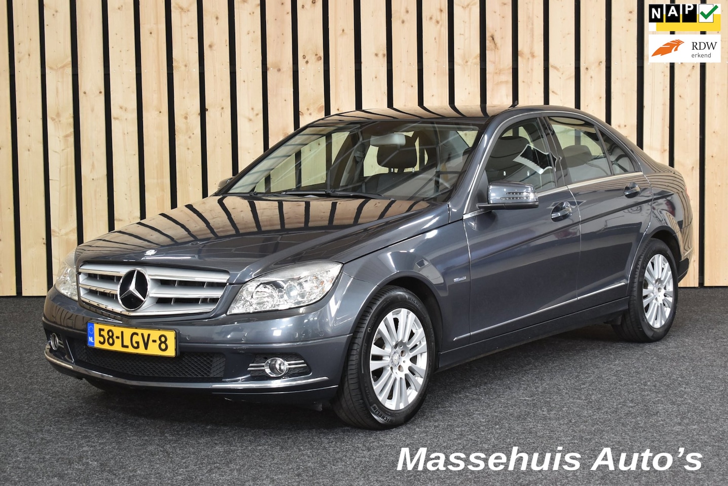 Mercedes-Benz C-klasse - 180 CGI BlueEFFICIENCY Business Edition Avantgarde Trekhaak Navi Clima Cruise Nwe APK - AutoWereld.nl