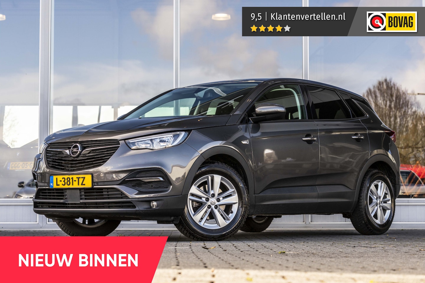 Opel Grandland X - 1.2 Turbo Innovation | Carplay | Cruise | DAB - AutoWereld.nl