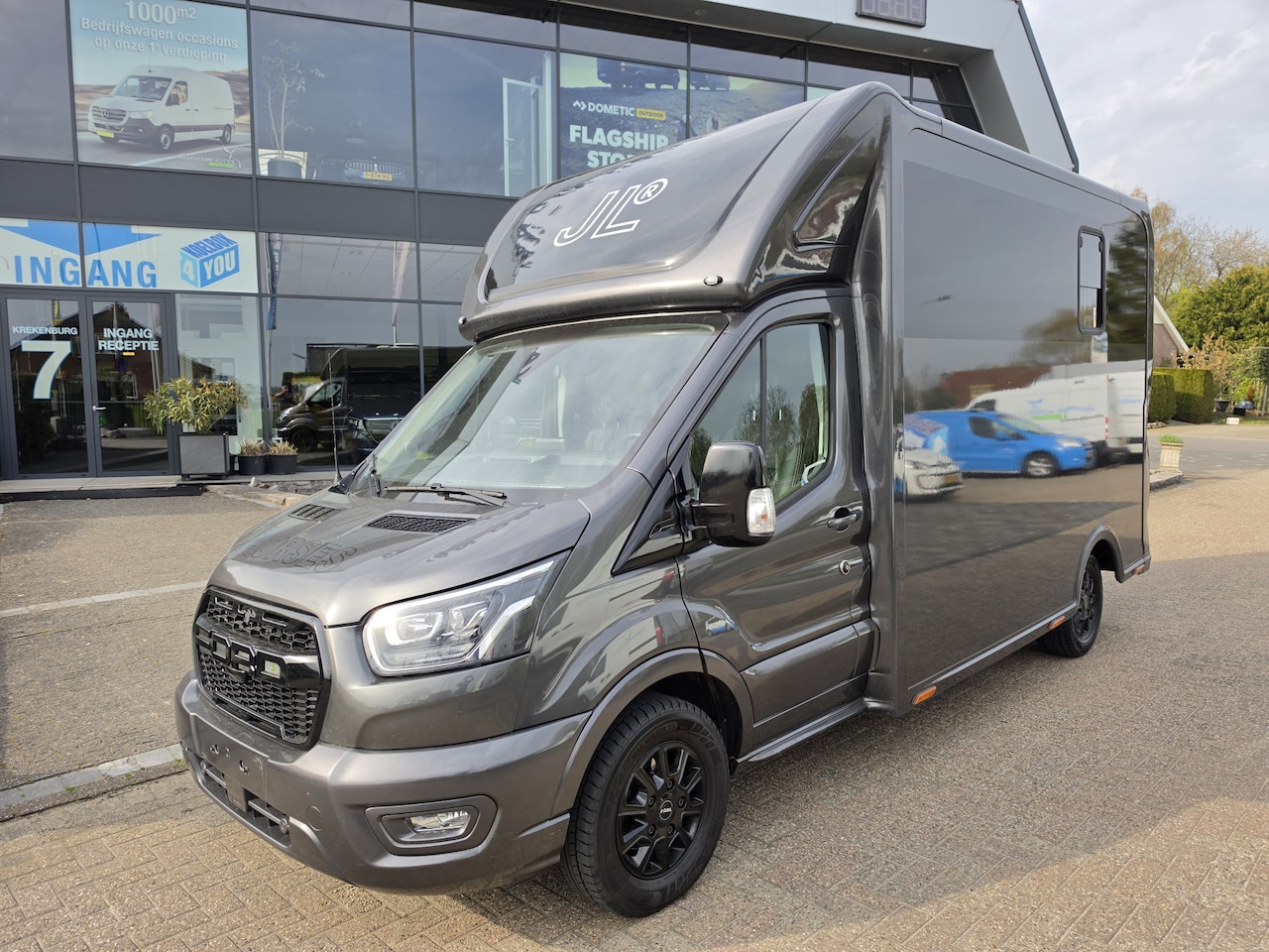 Ford Transit - 350 2.0 TDCI L2 170 PK Automaat Paardenwagen JL - AutoWereld.nl