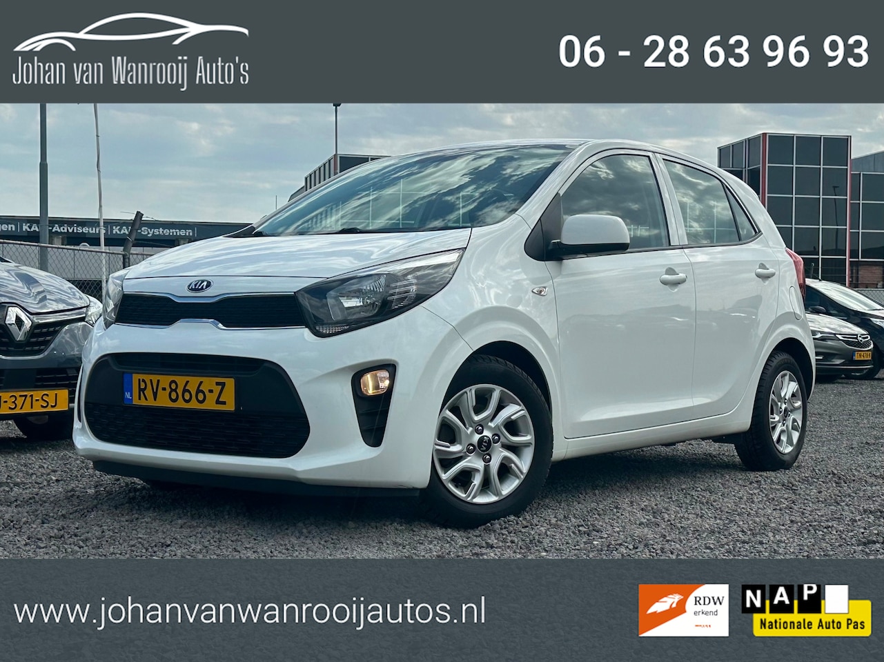 Kia Picanto - 1.0 CVVT ComfortPlusLine Navigator/NAVI/CAMERA/NW APK - AutoWereld.nl