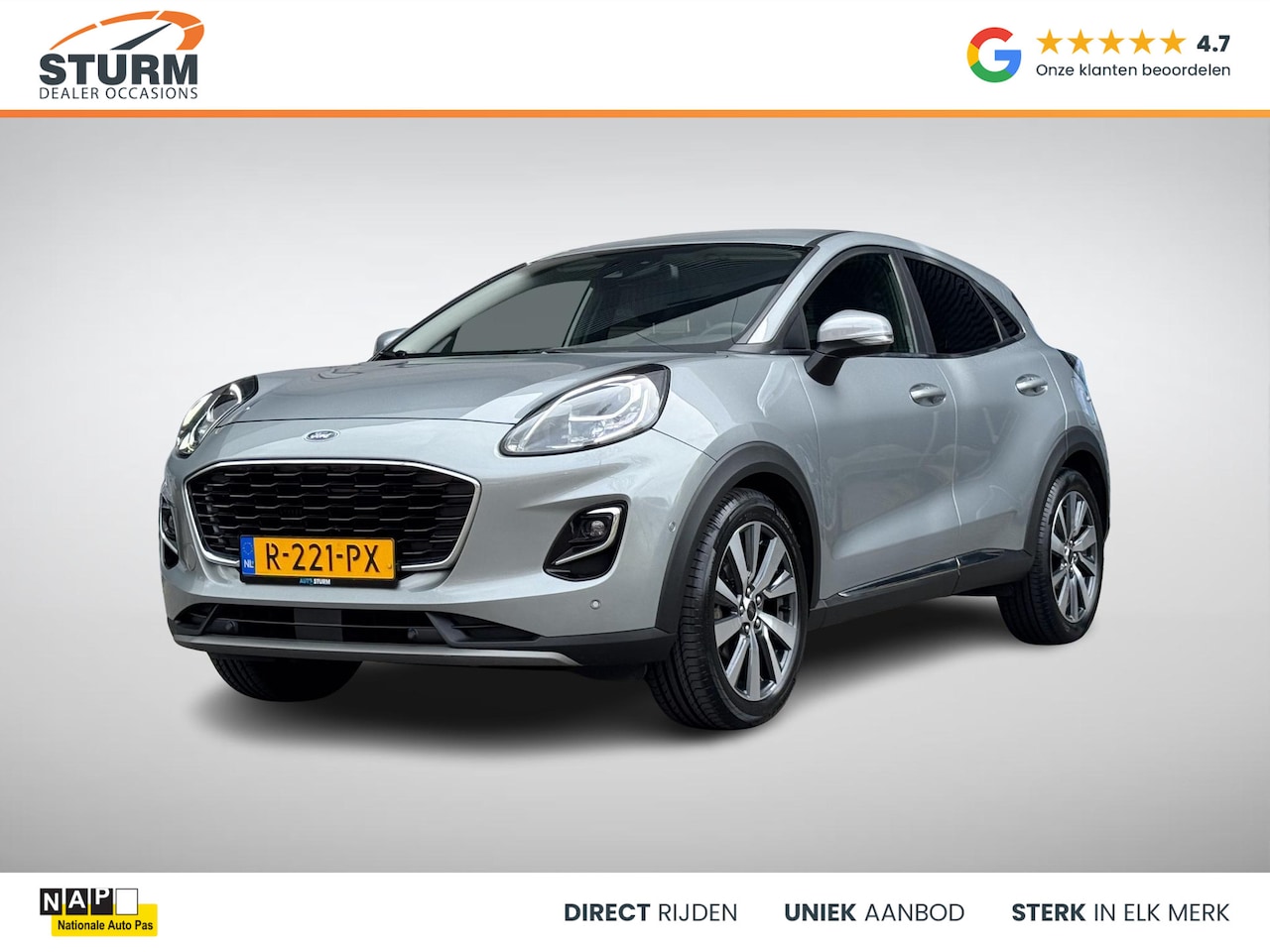 Ford Puma - 1.0 EcoBoost Hybrid Titanium X 1.0 EcoBoost Hybrid Titanium X - AutoWereld.nl