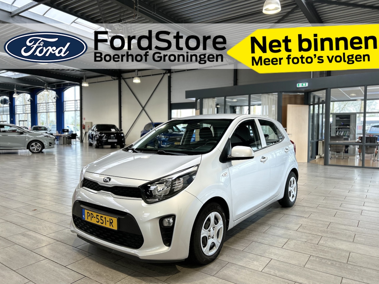Kia Picanto - 1.0 CVVT 67 pk EconomyPlusLine | Airco | 5 drs | Bluetooth | Centr. vergr. | el. ramen | - AutoWereld.nl