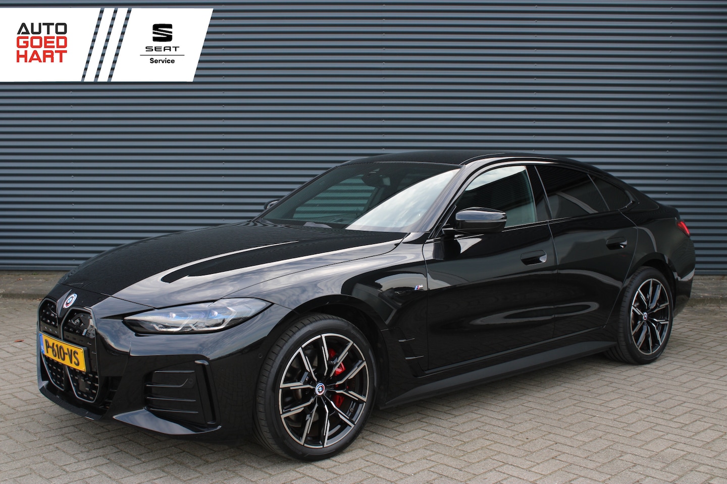 BMW i4 - eDrive40 M-Sport 84 kWh Laser Leer 19"LMV Camera Head-Up - AutoWereld.nl