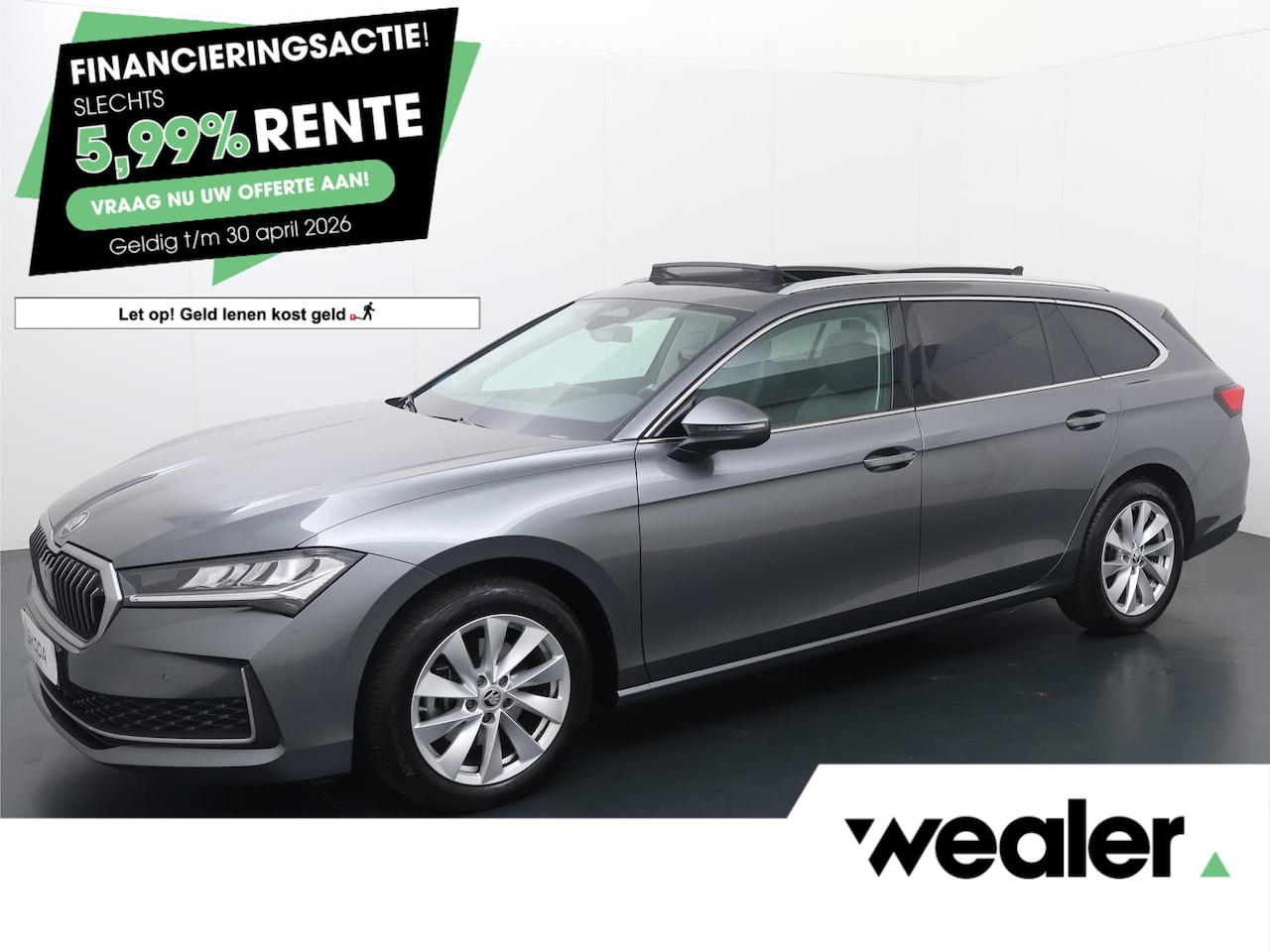 Skoda Superb Combi - 1.5 TSI MHEV First Edition | 150 PK | Automaat | Trekhaak wegklapbaar | Panoramadak | Appl - AutoWereld.nl