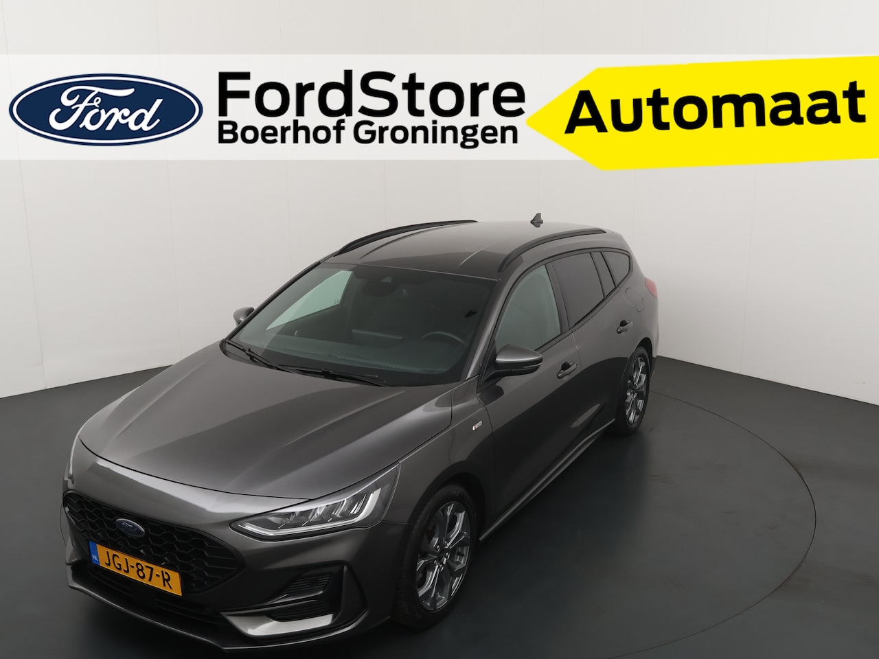 Ford Focus Wagon - Ecoboost Hybrid 125 pk ST-line | Winter Pack | Nieuwe 4 seiz. banden | Navi | Clima | Crui - AutoWereld.nl