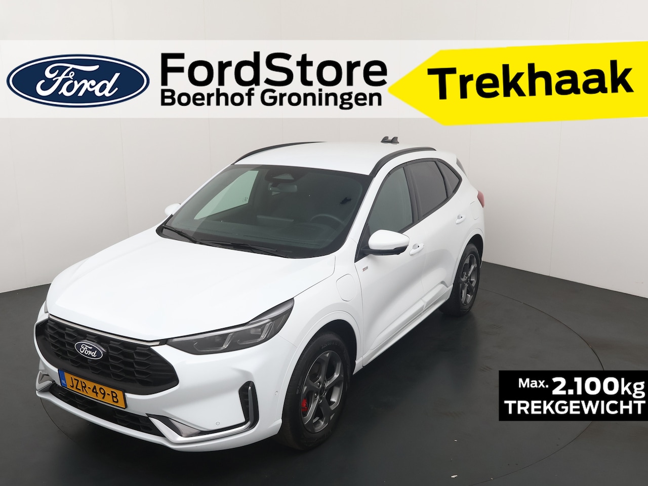 Ford Kuga - 2.5 PHEV 243 pk ST-Line X | Trekhaak I AGR stoelen | Matrix LED I Adapt Cruise I Winter Pa - AutoWereld.nl