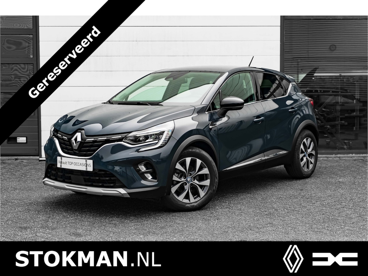 Renault Captur - 1.6 E-Tech Hybrid 145 Intens | ECC | LM velgen 17'' | Blue Marine | Camera achter | - AutoWereld.nl