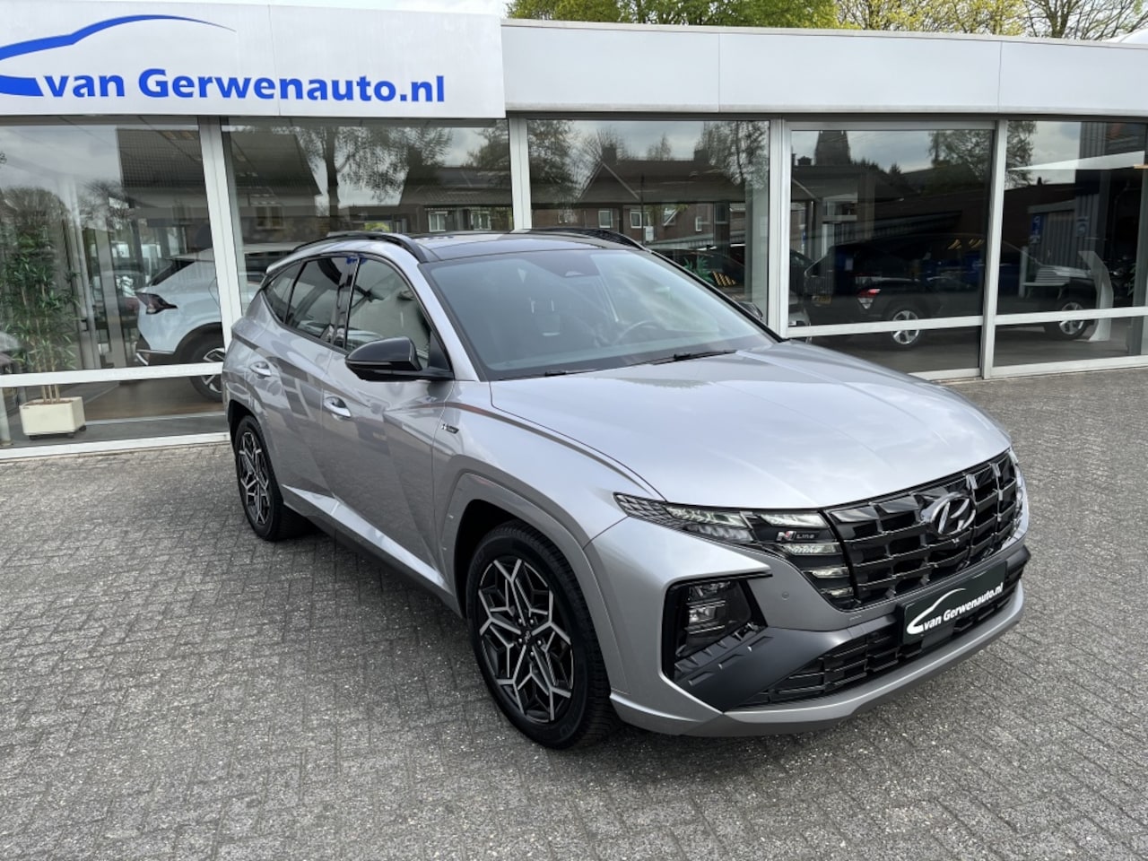 Hyundai Tucson - N Line Mild-Hybrid 4WD | Panorama dak | Trekhaak | 1650kg Trekge - AutoWereld.nl