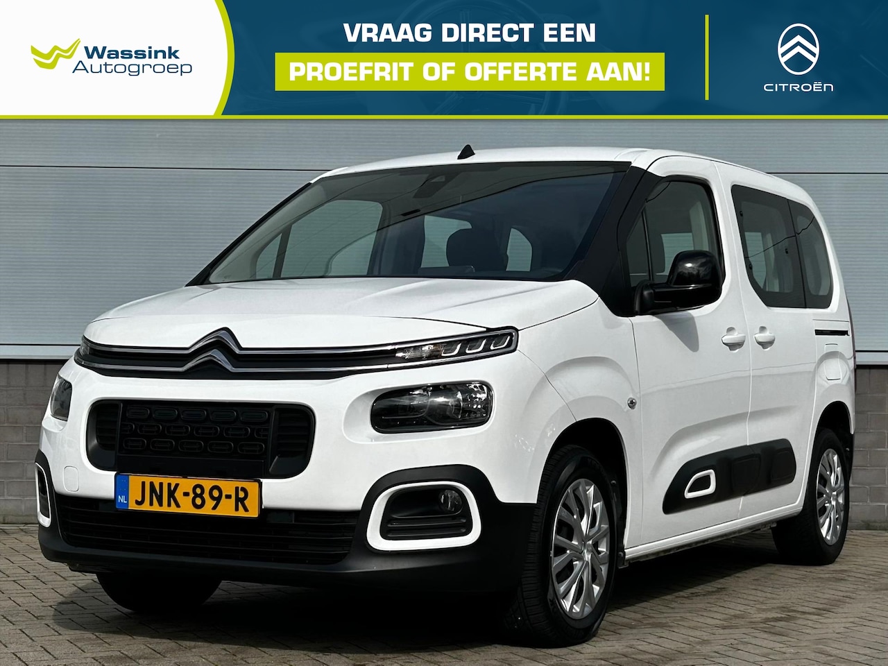 Citroën Berlingo - 130 pk Feel Automaat | Navigatie | Parkeersensoren | Cruise Control | Carplay / Android Au - AutoWereld.nl