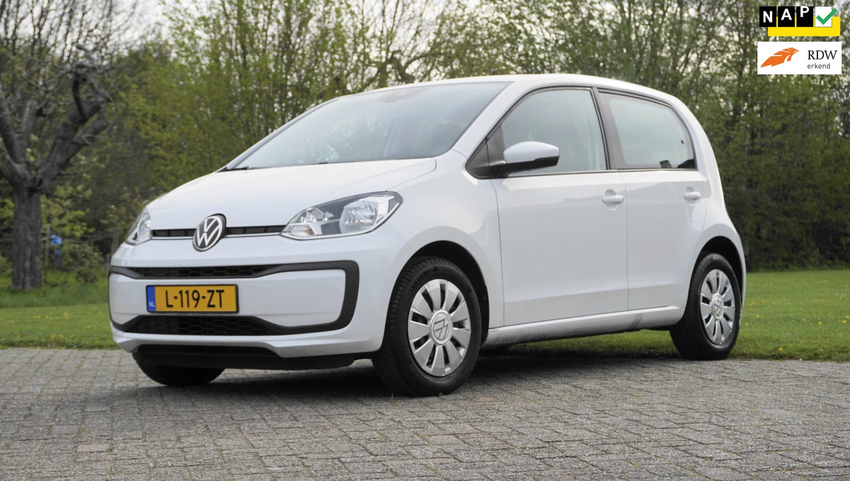 Volkswagen Up! - 1.0 BMT 5 drs Airco blue tooth - AutoWereld.nl